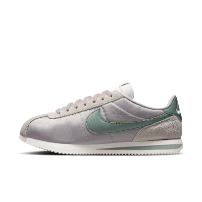 Nike Cortez Textile Men's Shoes - College Grey/Sail/Clay Green